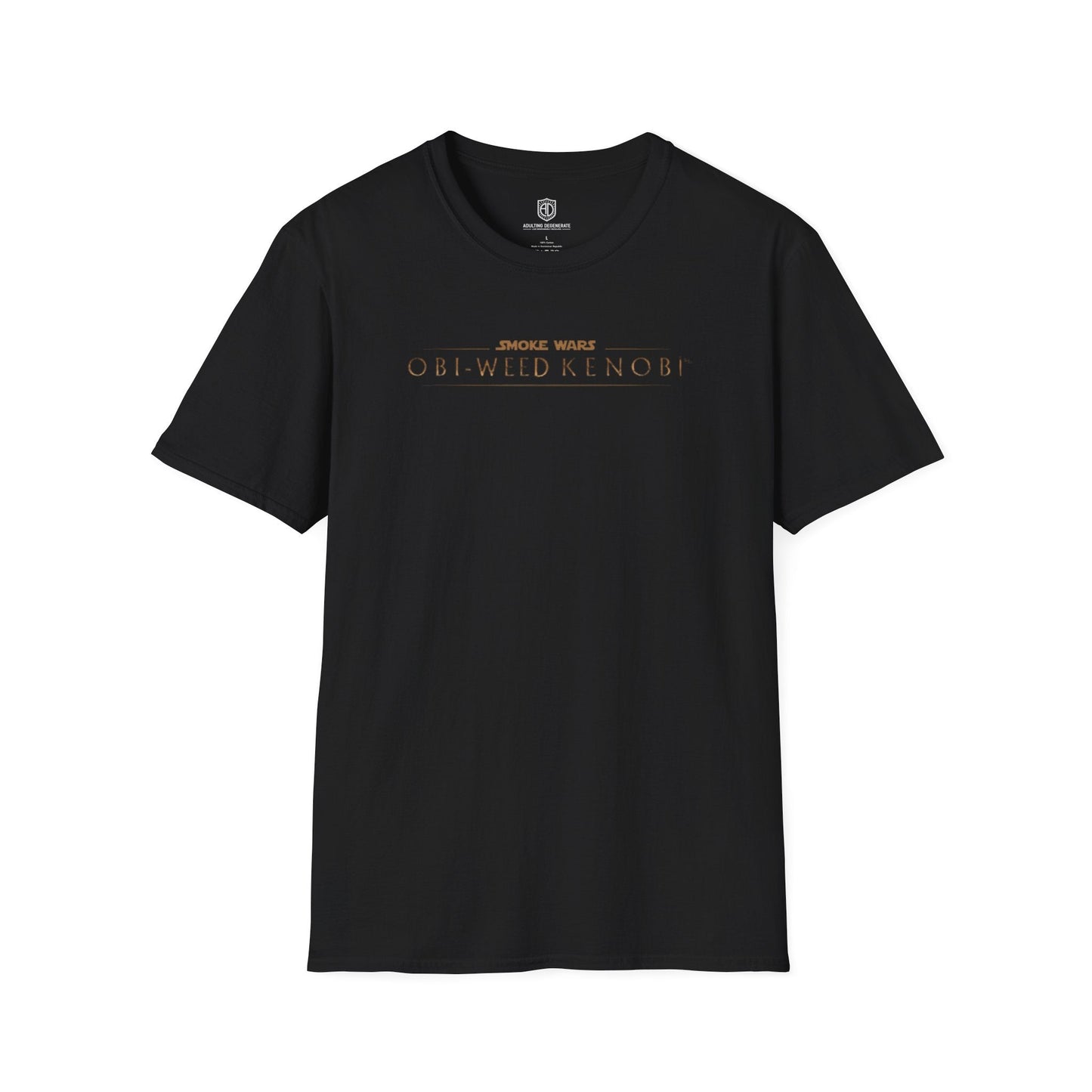 Smoke Wars Obi-Weed Kenobi Unisex Shirt Trendy T-shirt - Adulting Degenerate LLC