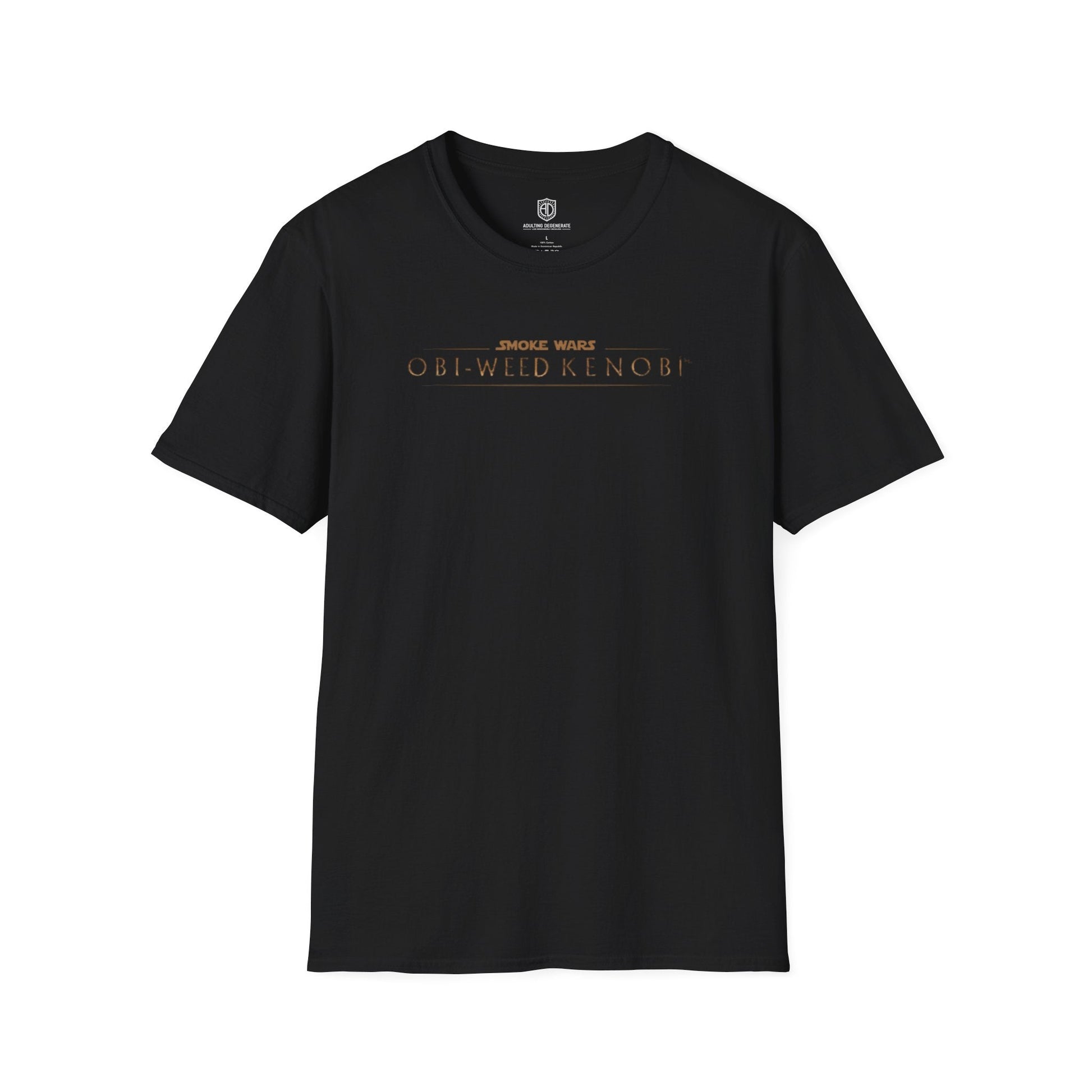 Smoke Wars Obi-Weed Kenobi Unisex Shirt Trendy T-shirt - Adulting Degenerate LLC