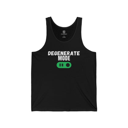 Degenerate Mode On Men's Tank Chill Vibes Tank Top