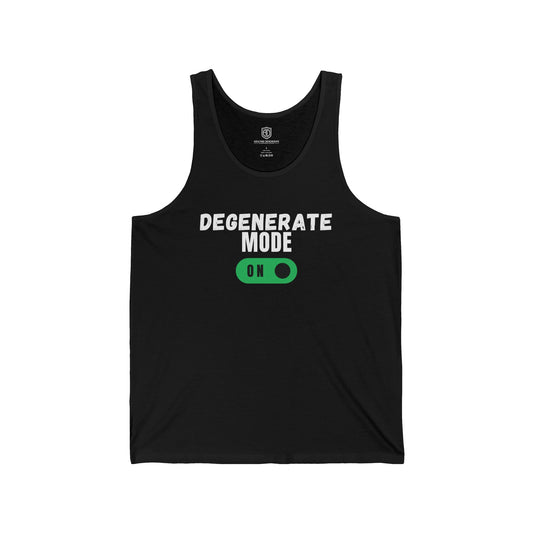 Degenerate Mode On Men's Tank Chill Vibes Tank Top