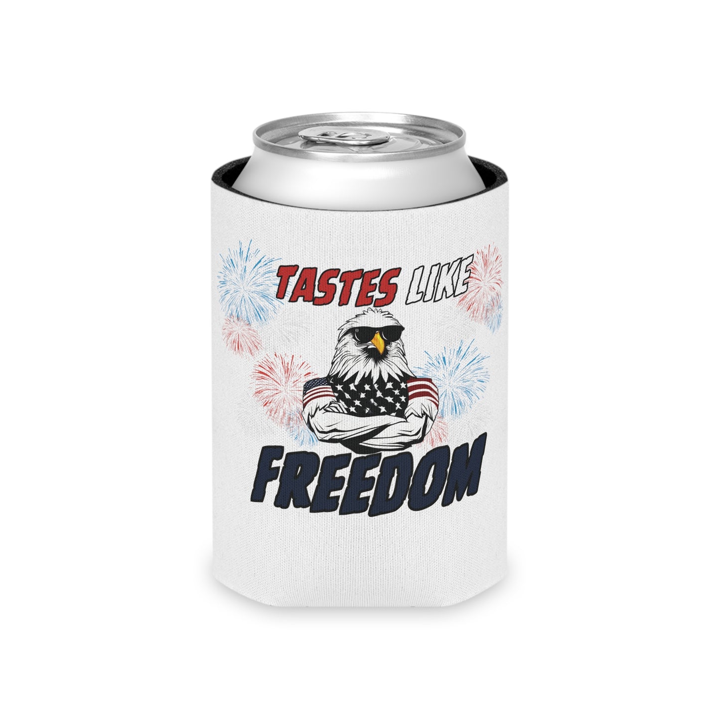 Taste Like Freedom Can Cooler Summer Essential "Coozie"