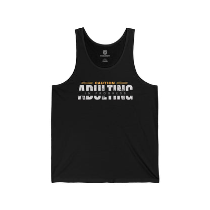 Caution Adulting in Progress Men's Tank Chill Vibes Tank Top