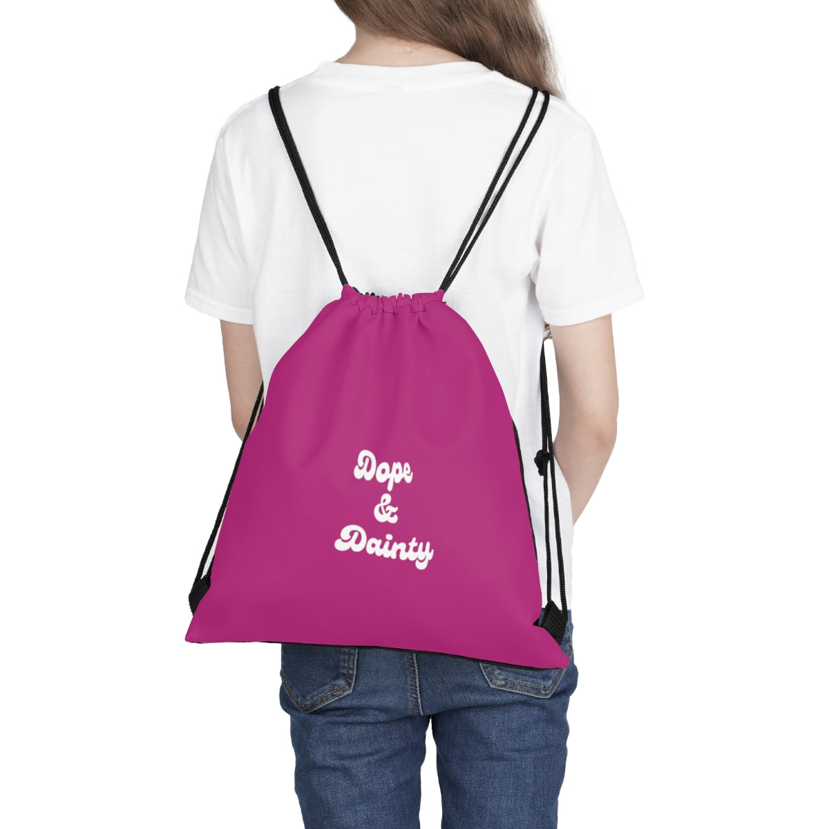 Retro Dope & Dainty Drawstring Bag Everyday Bag