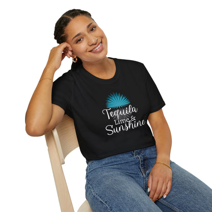 Tequila Lime & Sunshine Unisex Shirt Trendy T-shirt