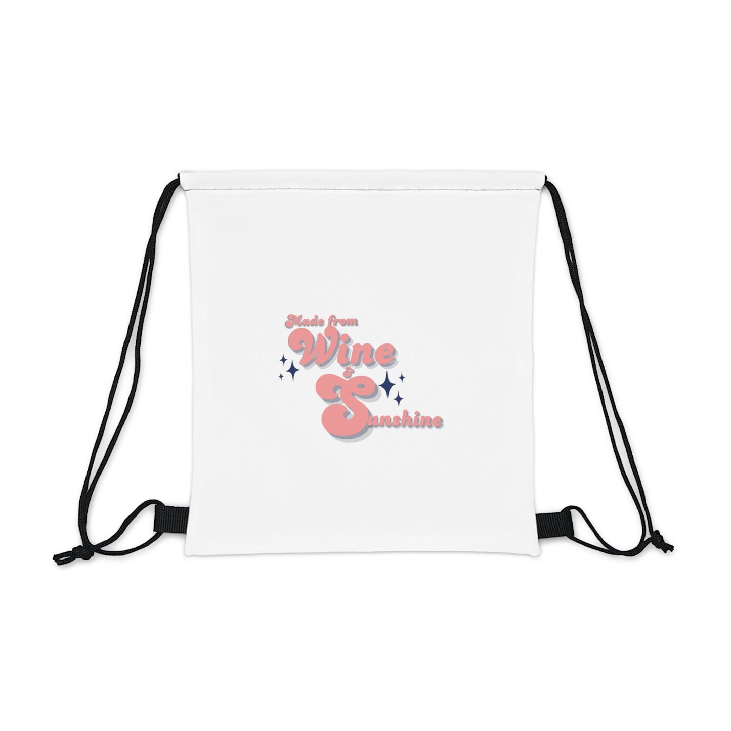 Made from Wine & Sunshine Drawstring Bag Everyday Bag