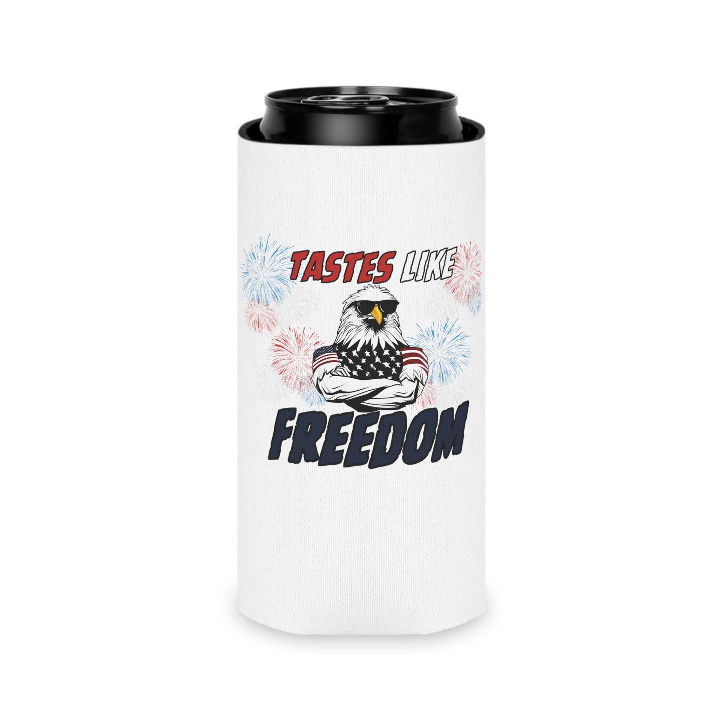 Taste Like Freedom Can Cooler Summer Essential "Coozie"