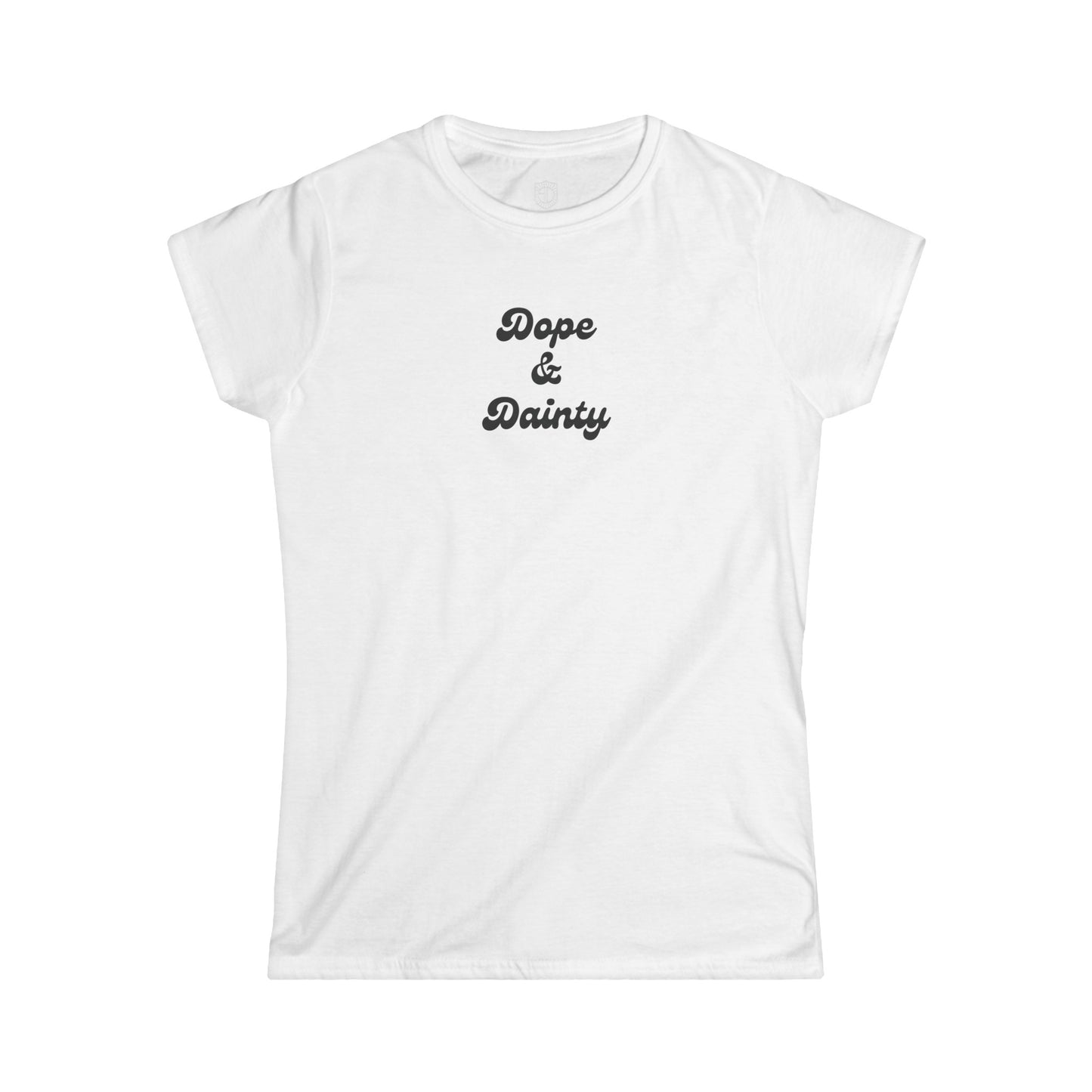 Retro Dope & Dainty Women's Premium Tee Funny Tee Shirt