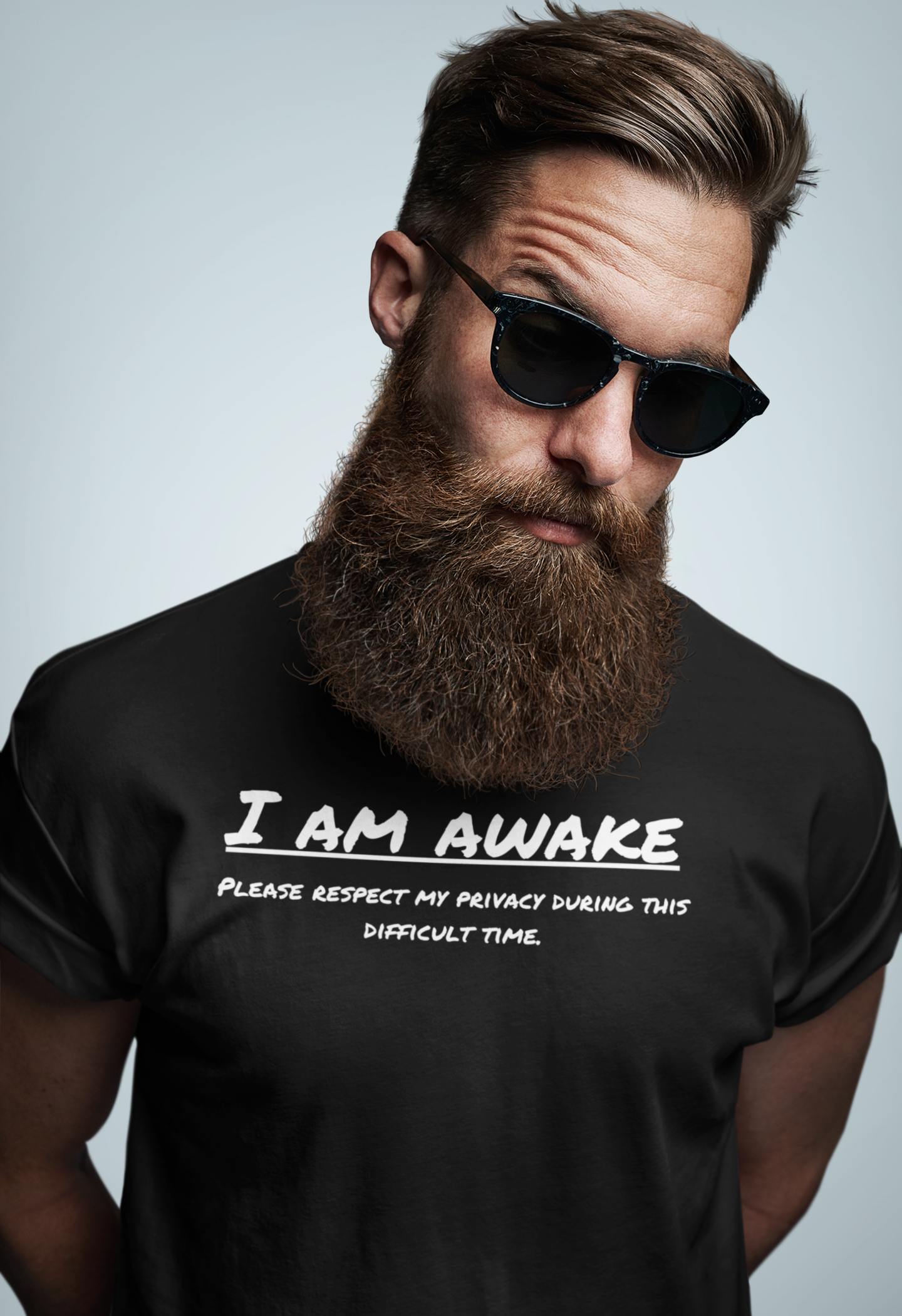 I am awake. Unisex Trendy T-shirt