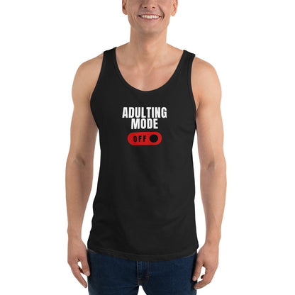 Adulting Mode Off Men's Tank Chill Vibes Tank Top