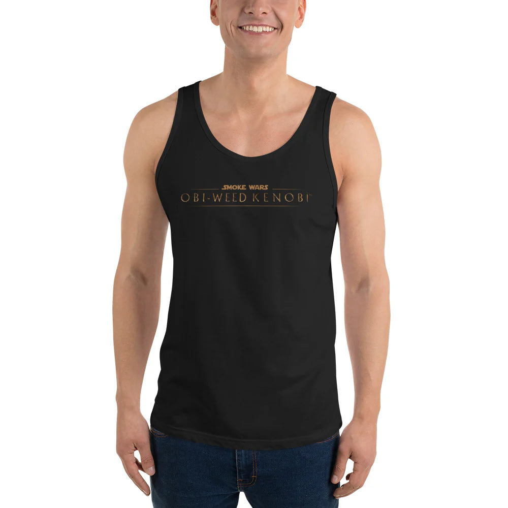 Smoke Wars Obi-Weed Kenobi Unisex Tank Chill Vibes Tank Top