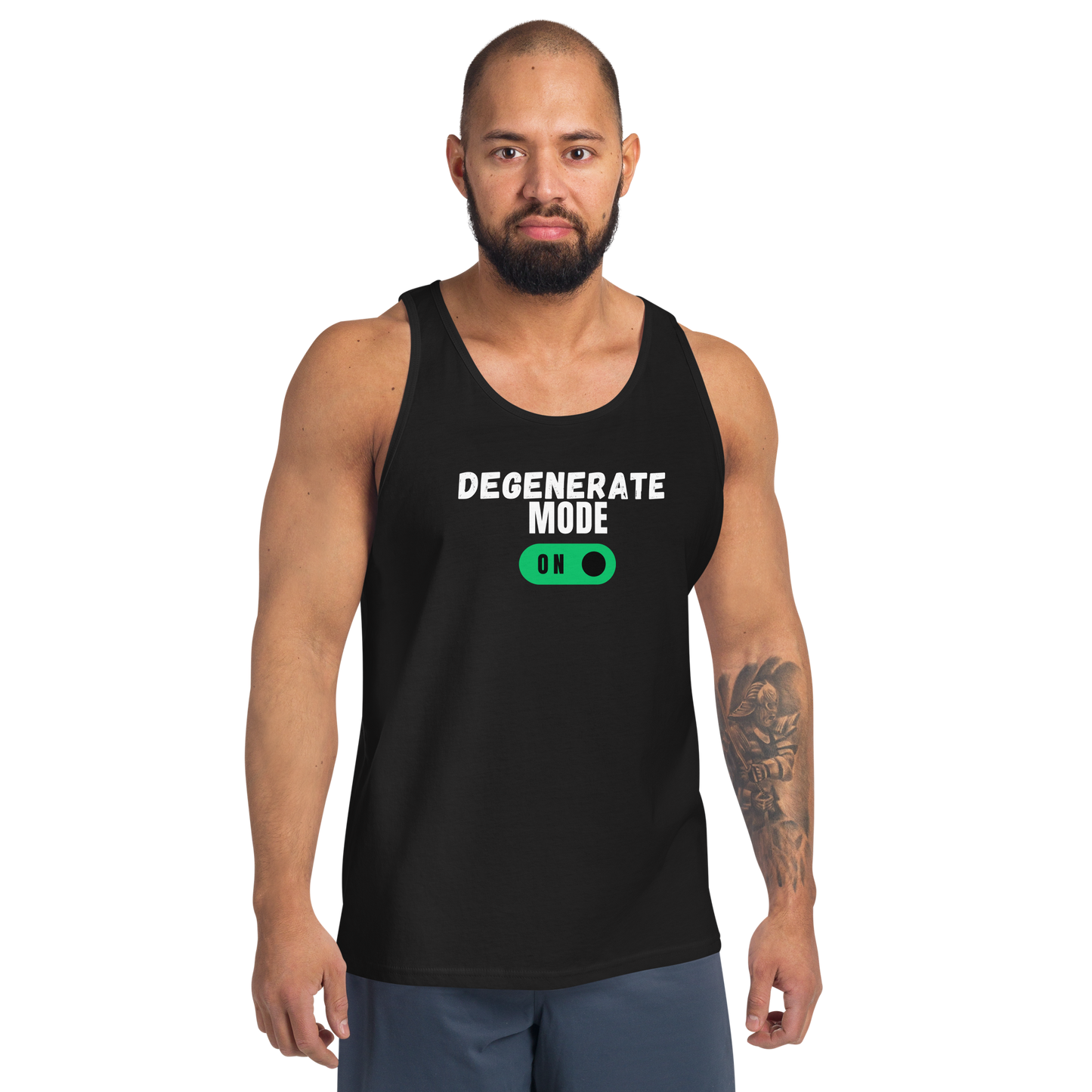 Degenerate Mode On Men's Tank Chill Vibes Tank Top