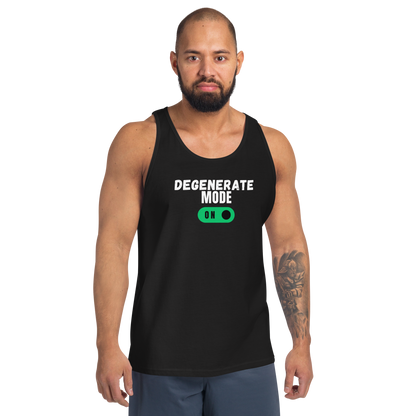 Degenerate Mode On Men's Tank Chill Vibes Tank Top