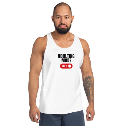 Adulting Mode Off Men's Tank Chill Vibes Tank Top