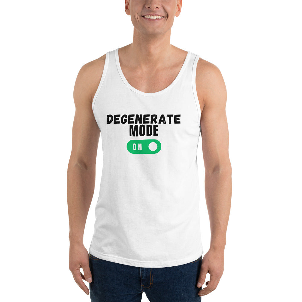 Degenerate Mode On Men's Tank Chill Vibes Tank Top