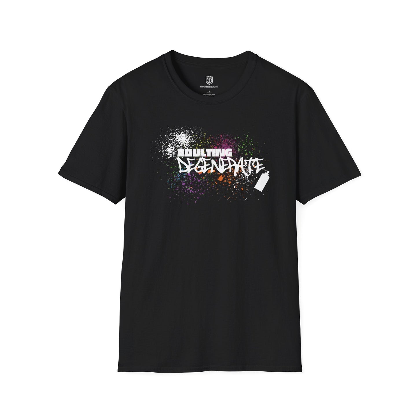 Adulting Degenerate Graffiti Unisex Shirt Trendy T-shirt - Adulting Degenerate LLC