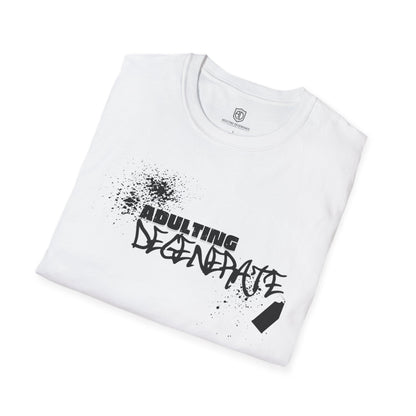 Adulting Degenerate Graffiti Unisex Shirt Trendy T-shirt - Adulting Degenerate LLC