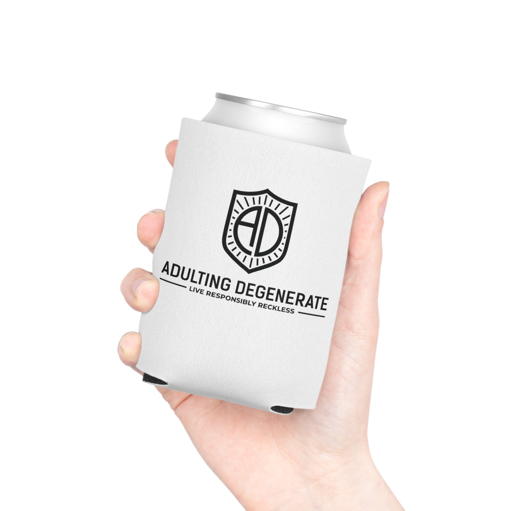 Adulting Degenerate Lifestyle Can Cooler Everyday Essential "Coozie" - Adulting Degenerate LLC