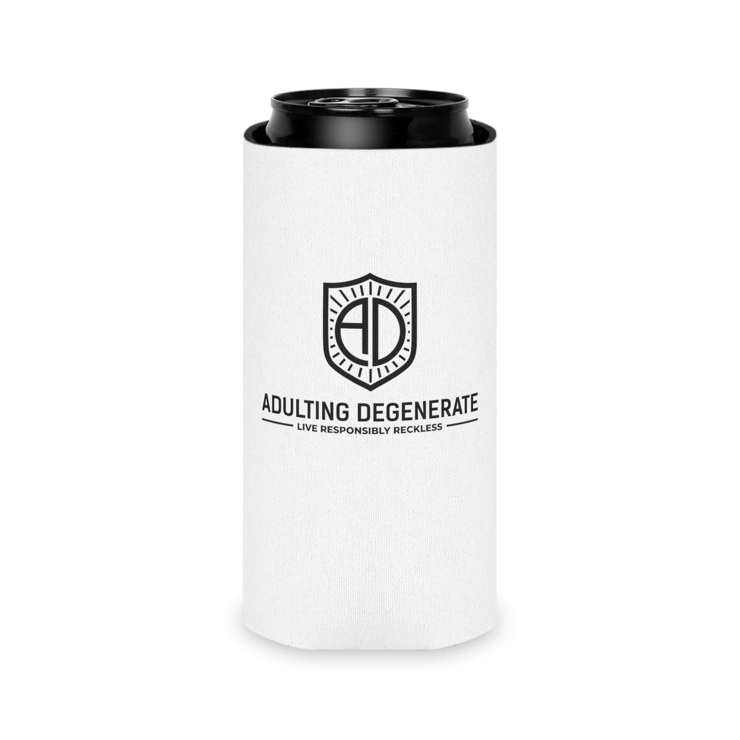 Adulting Degenerate Lifestyle Can Cooler Everyday Essential "Coozie" - Adulting Degenerate LLC