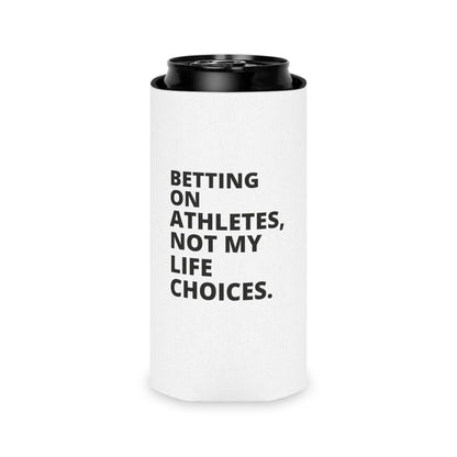 Betting on Athletes Can Cooler Party Essential "Coozie" - Adulting Degenerate LLC