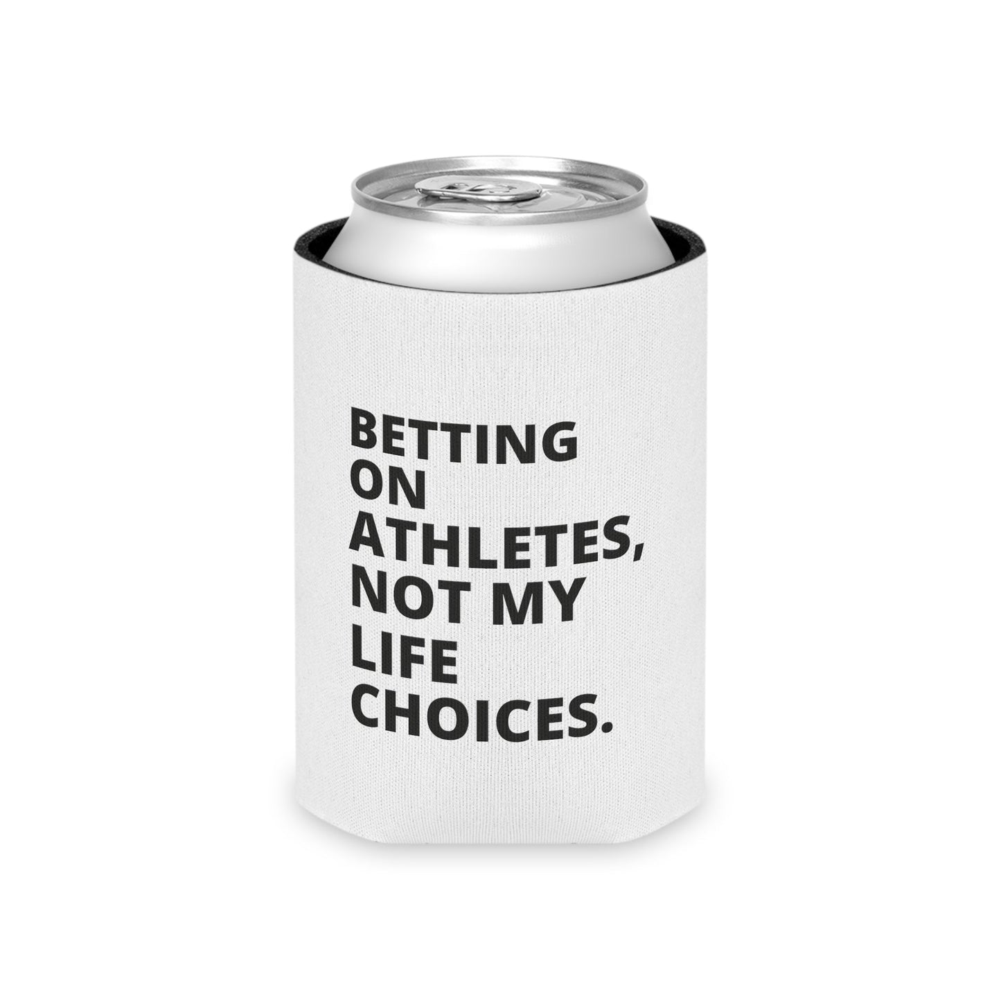 Betting on Athletes Can Cooler Party Essential "Coozie" - Adulting Degenerate LLC