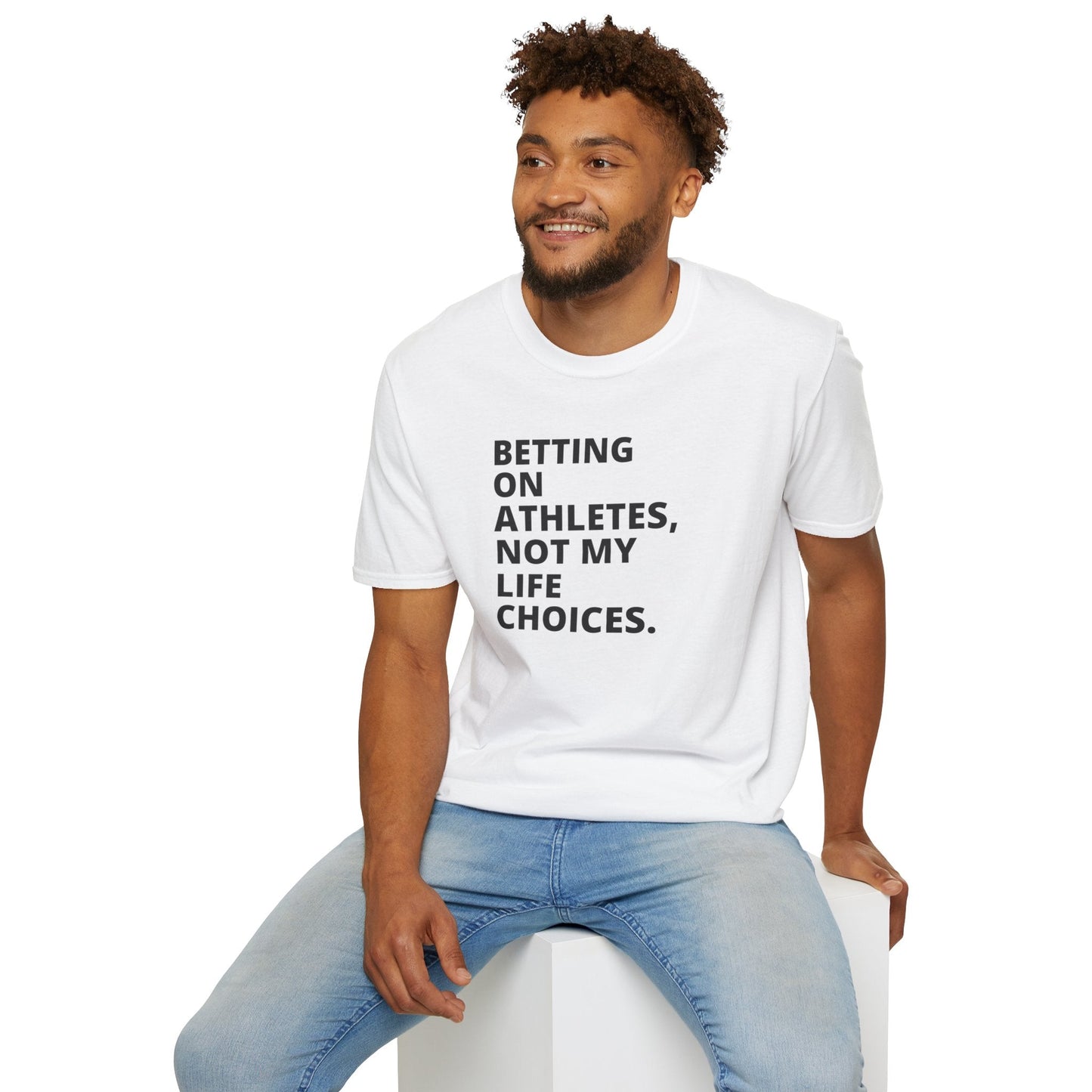 Betting on Athletes Unisex Shirt Trendy T-shirt - Adulting Degenerate LLC