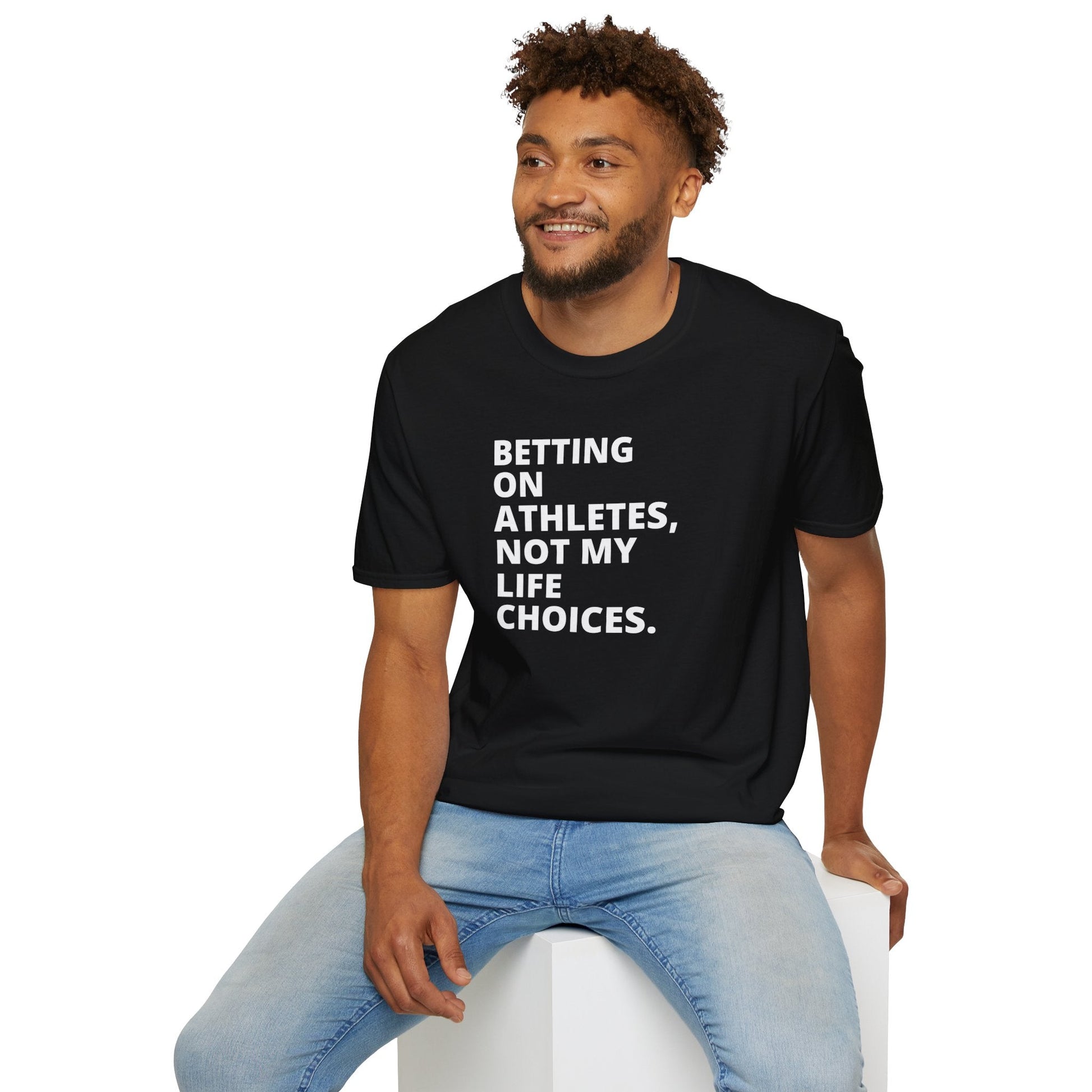 Betting on Athletes Unisex Shirt Trendy T-shirt - Adulting Degenerate LLC