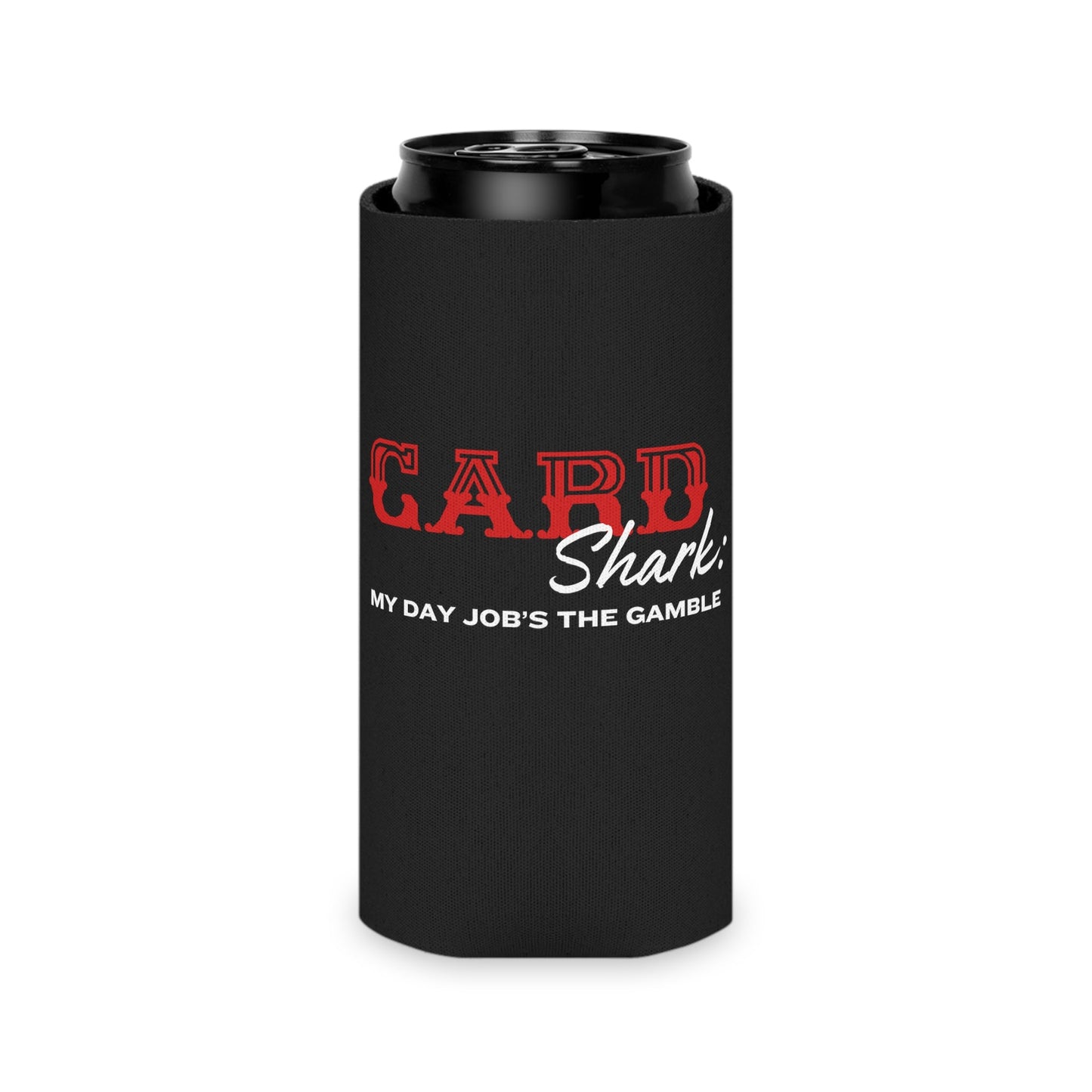 Card Shark Can Cooler Party Essential "Coozie" - Adulting Degenerate LLC