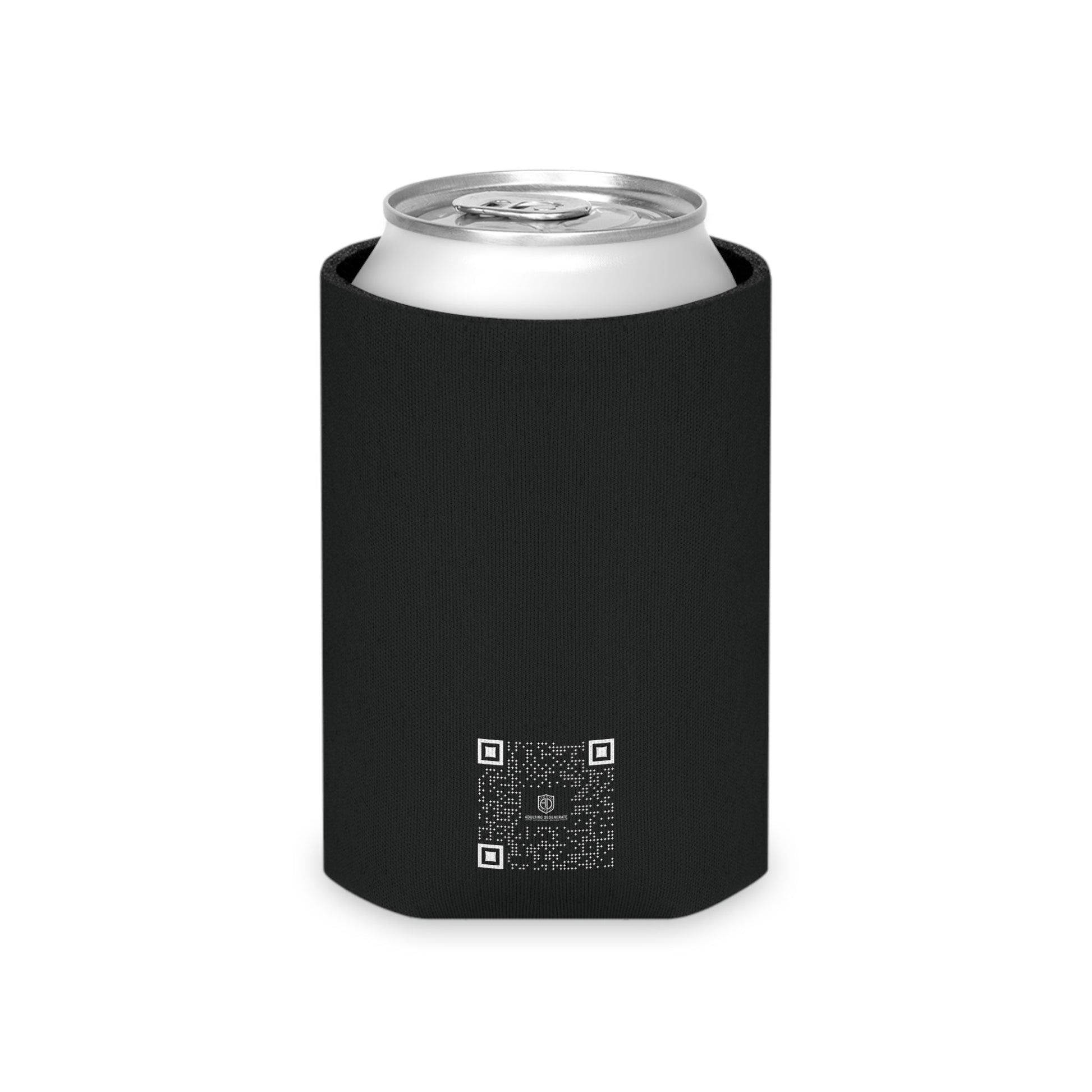 Degenerate Mode On Can Cooler Party Essential "Coozie" - Adulting Degenerate LLC