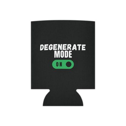 Degenerate Mode On Can Cooler Party Essential "Coozie" - Adulting Degenerate LLC