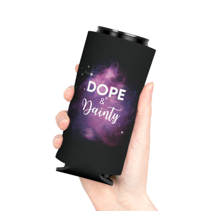 Galaxy Dope & Dainty Can Cooler Party Essential "Coozie" - Adulting Degenerate LLC