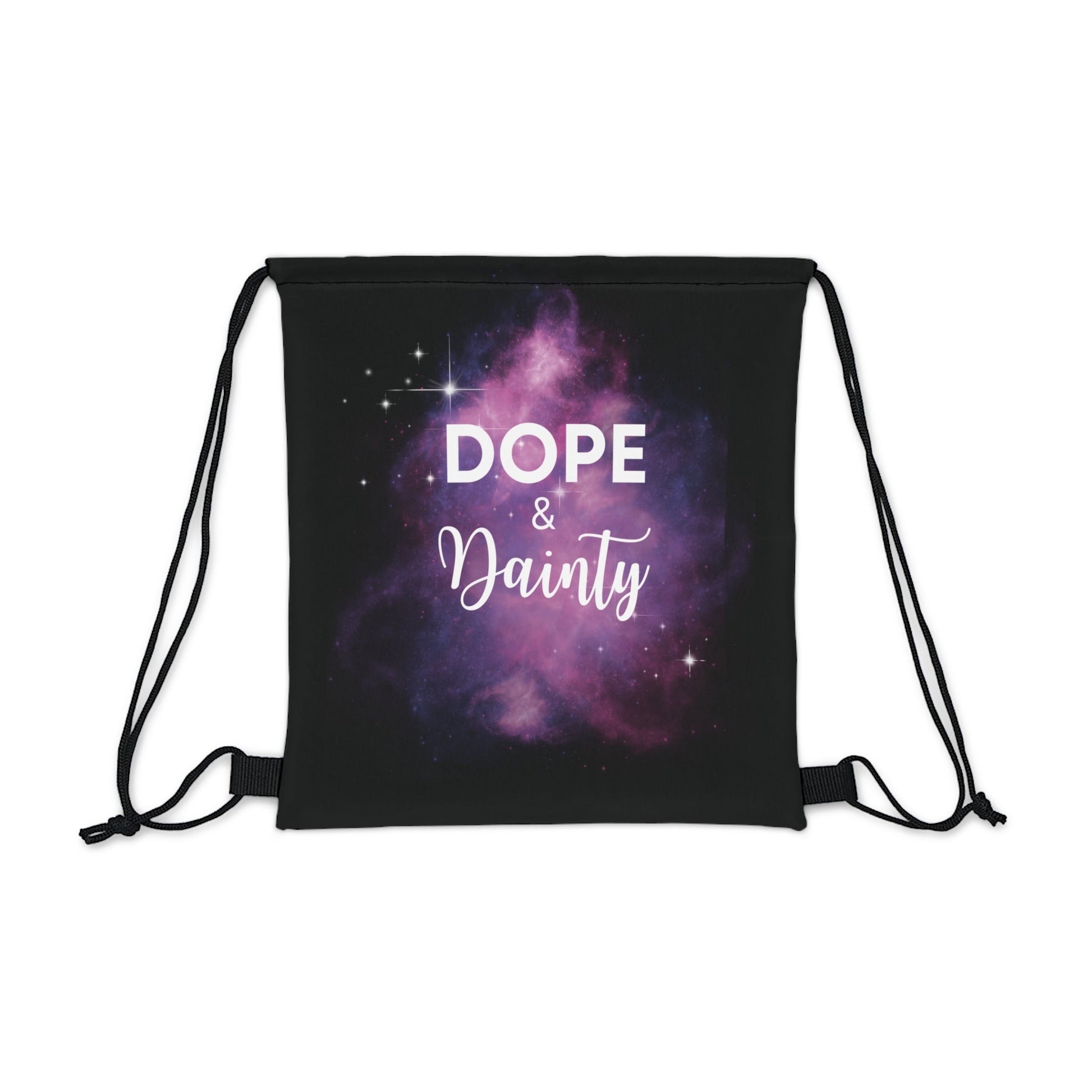 Galaxy Dope & Dainty Drawstring Bag Everyday Bag - Adulting Degenerate LLC