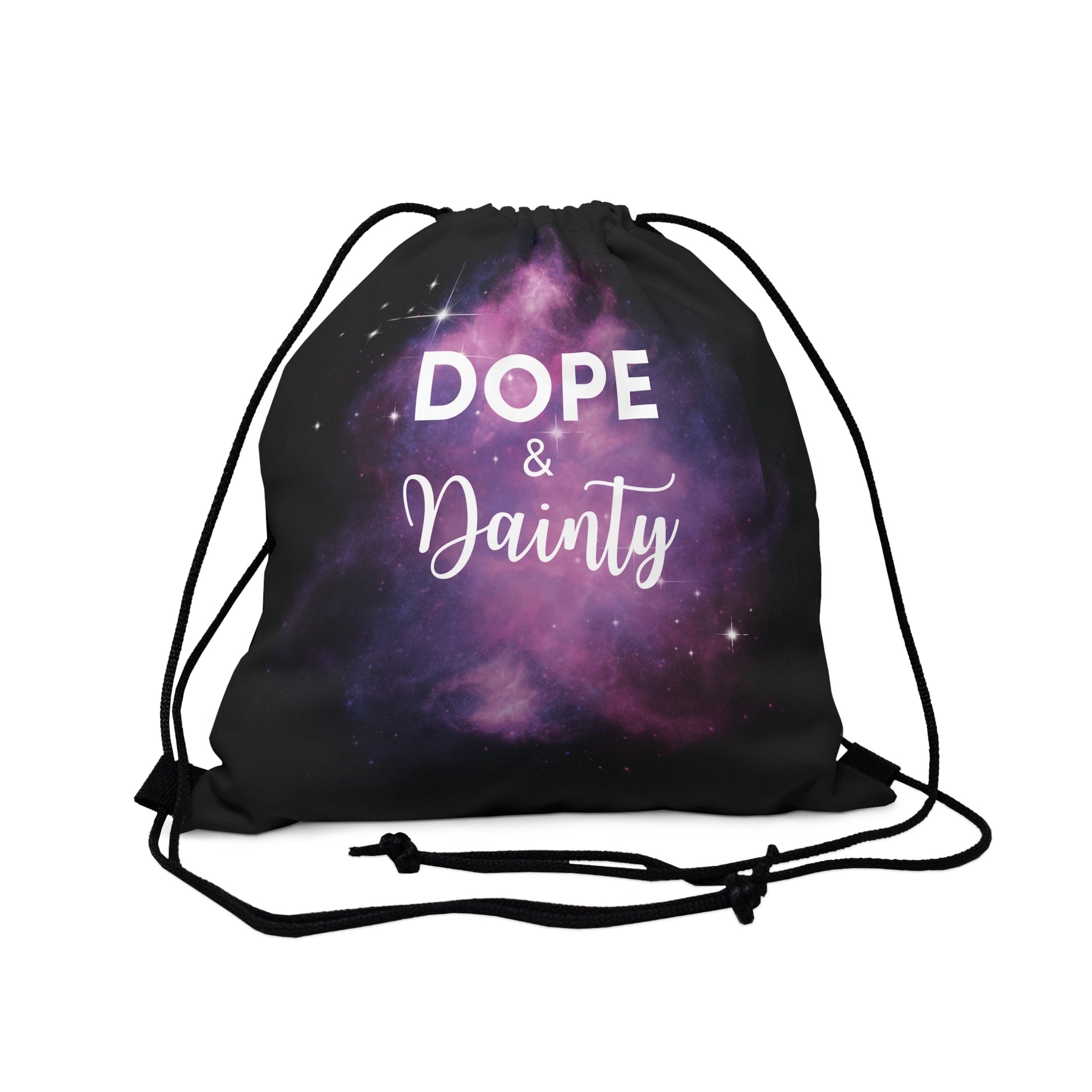 Galaxy Dope & Dainty Drawstring Bag Everyday Bag - Adulting Degenerate LLC