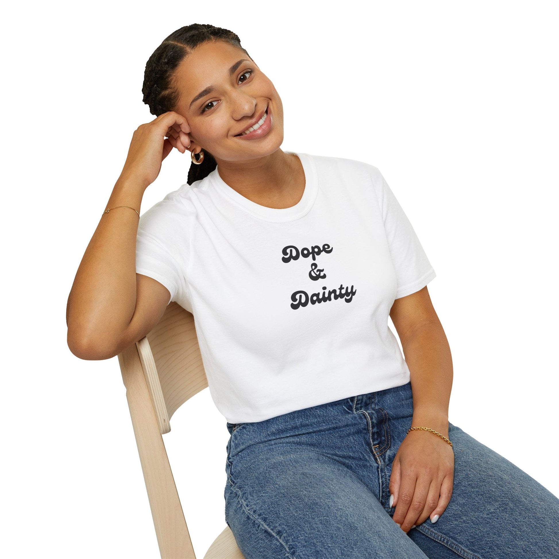 Retro Dope & Dainty Unisex Shirt Trendy T-shirt - Adulting Degenerate LLC