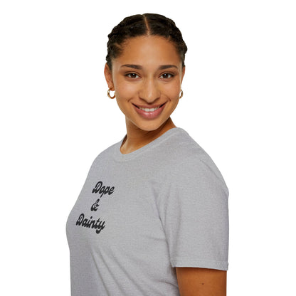 Retro Dope & Dainty Unisex Shirt Trendy T-shirt - Adulting Degenerate LLC