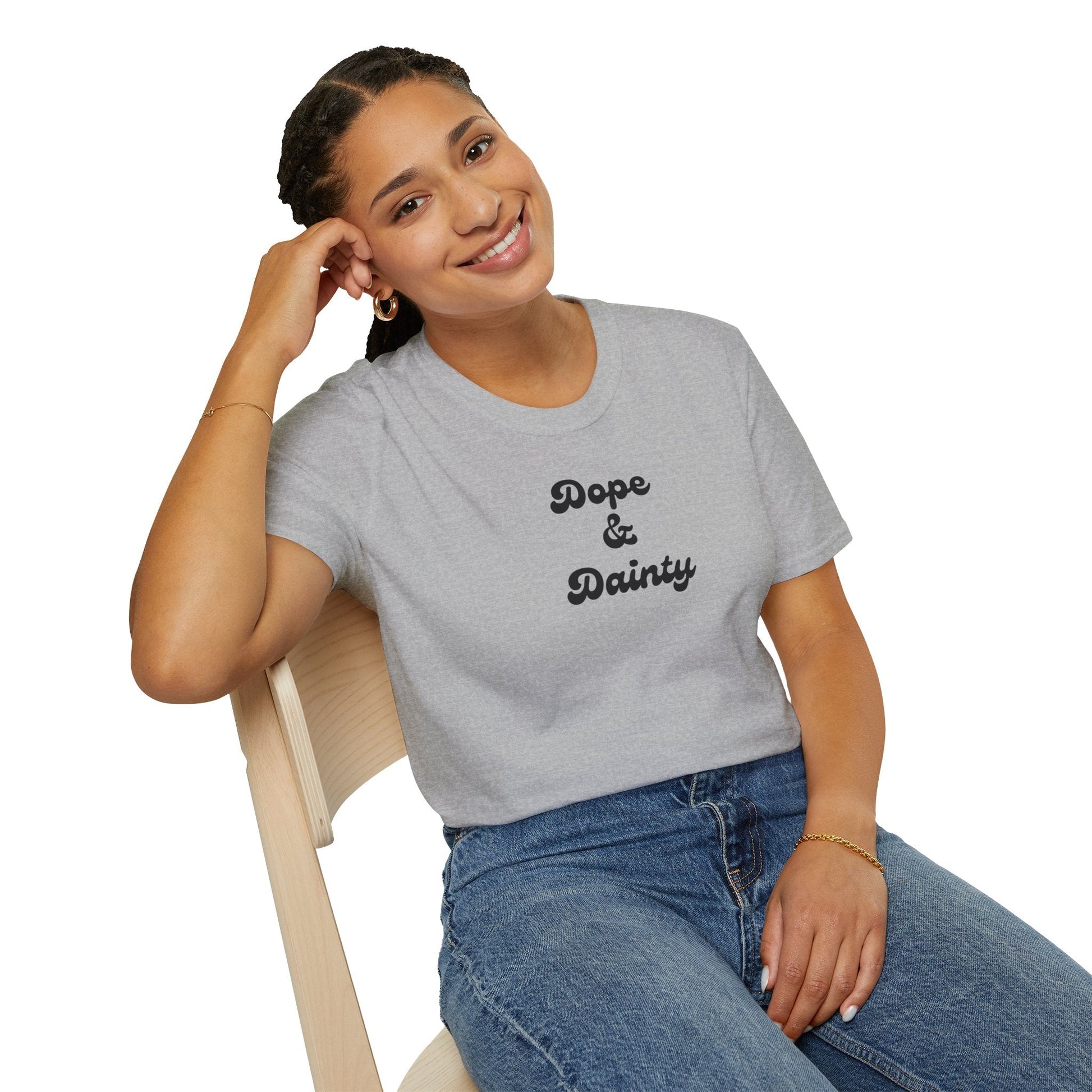 Retro Dope & Dainty Unisex Shirt Trendy T-shirt - Adulting Degenerate LLC