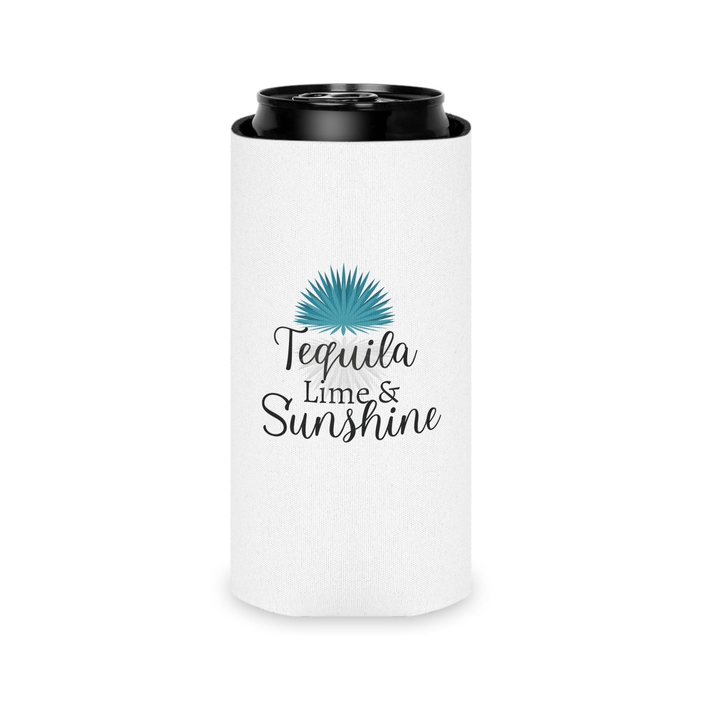 Tequila Lime & Sunshine Can Cooler Party Essential "Coozie" - Adulting Degenerate LLC